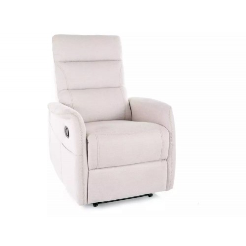 Apsildāms massāžas krēsls SOLON M BREGO gaiši bēšs